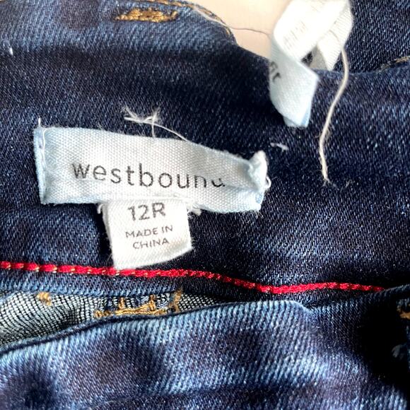 WESTBOUND, SIZE 12, STRETCH BLUE JEANS - Picture 3 of 5